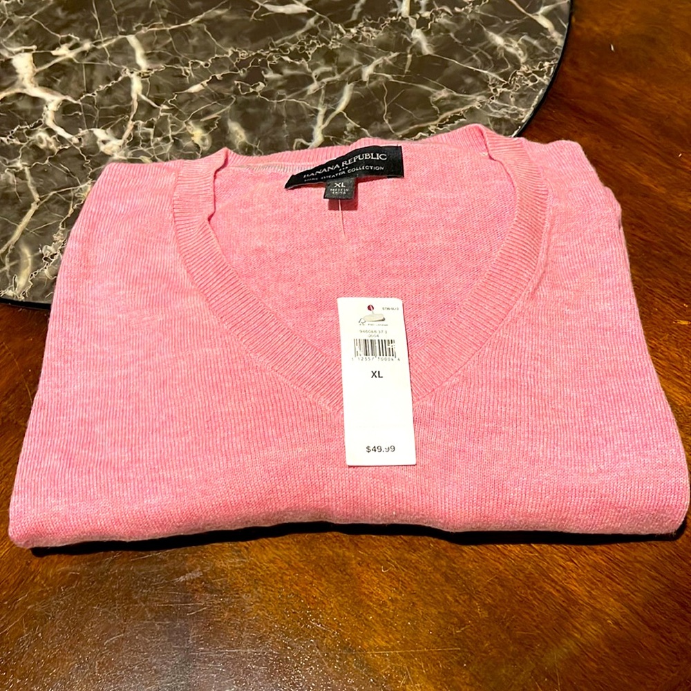 V-neck luxe sweater by Banana Republic Factory